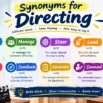 synonyms for directing