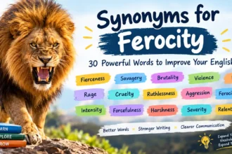 synonyms for ferocity