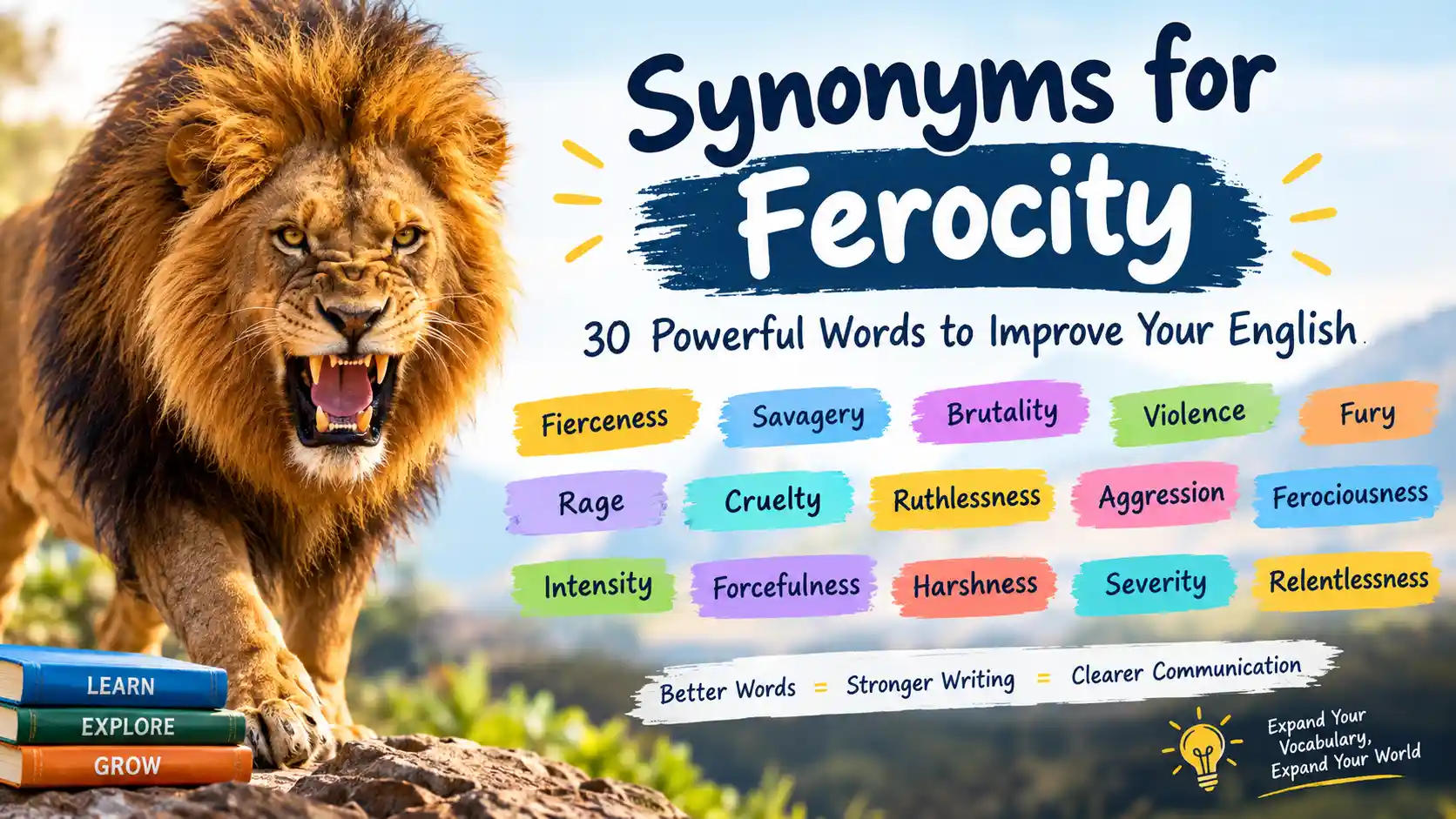 synonyms for ferocity