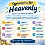 synonyms for heavenly
