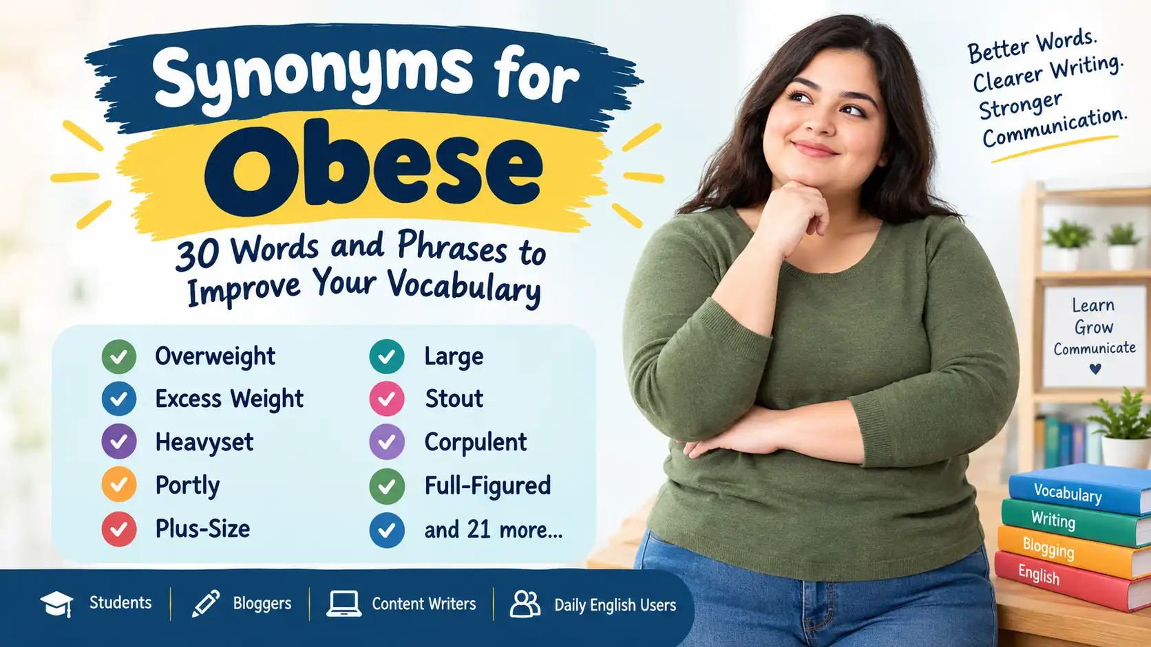 synonyms for obese