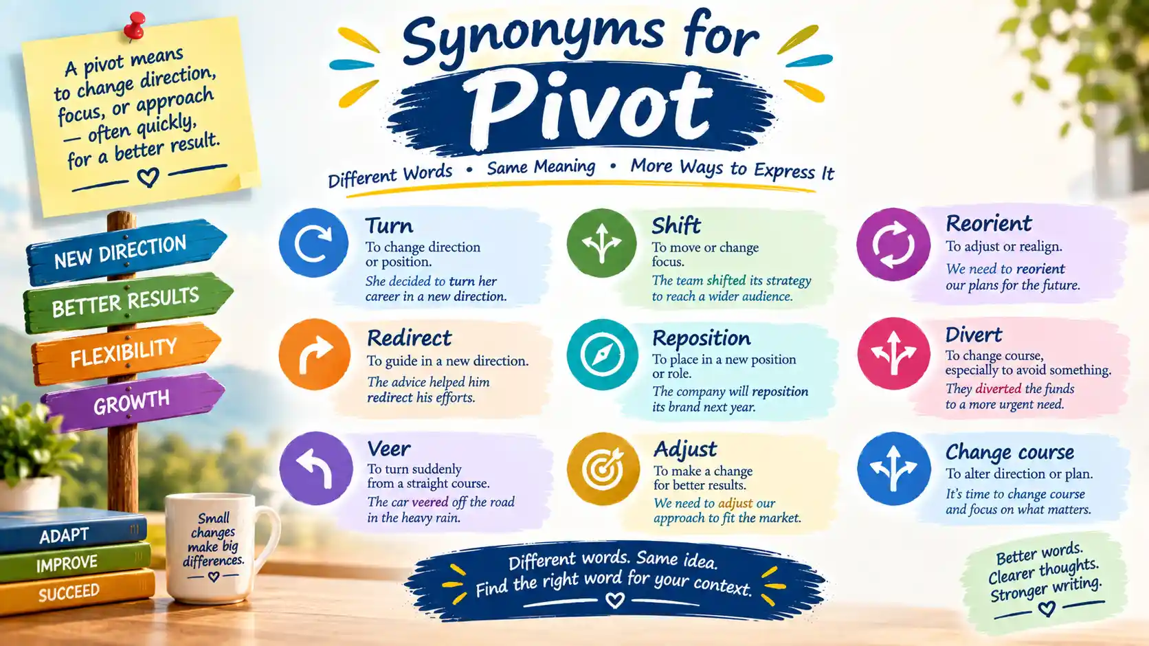 synonyms for pivot