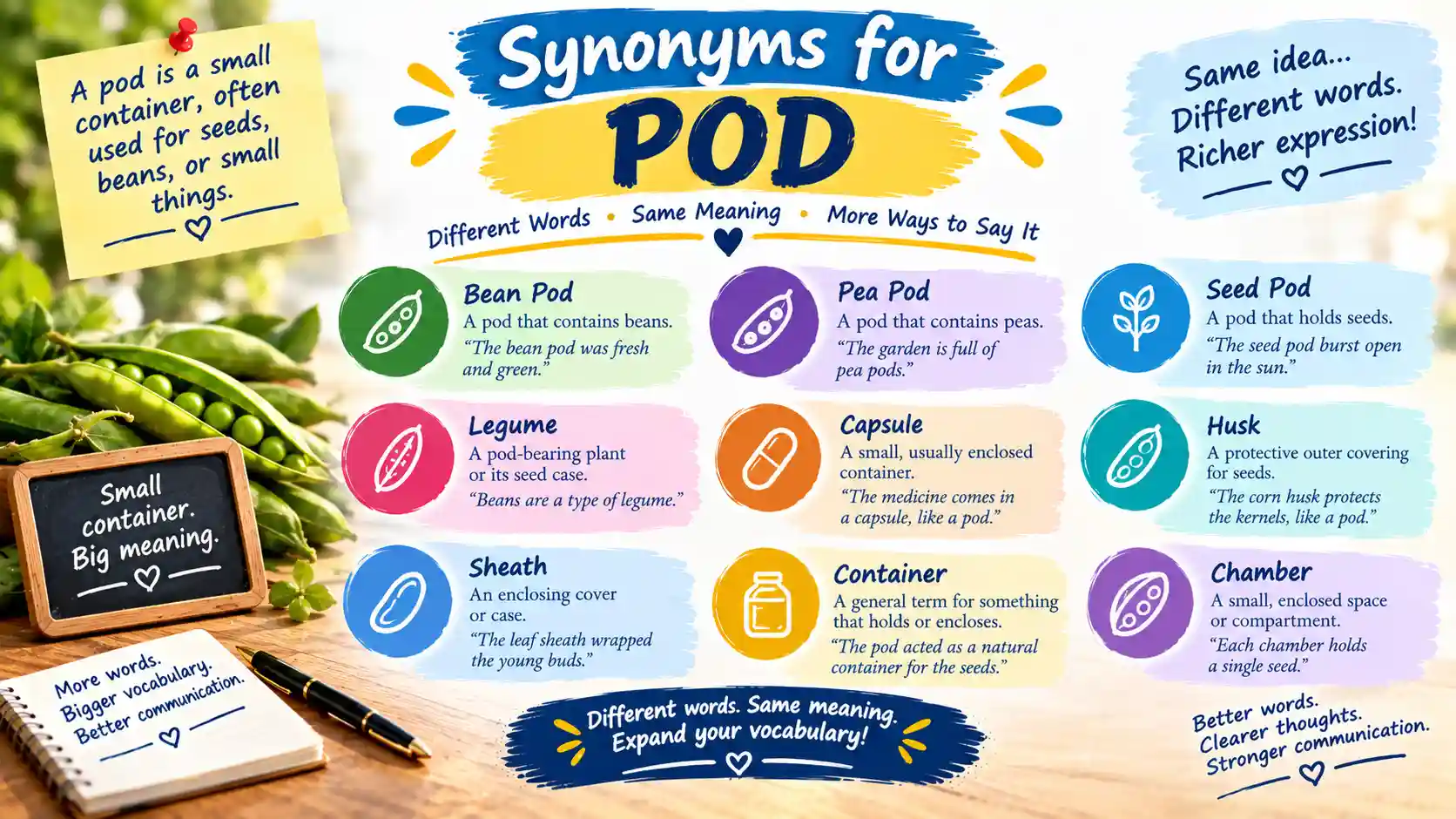synonyms for pod