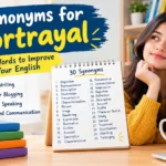 synonyms for portrayal