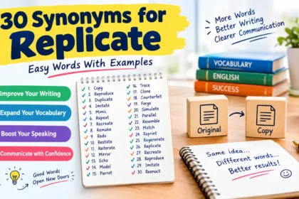 synonyms for replicate