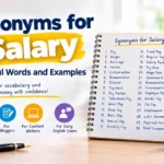 synonyms for salary