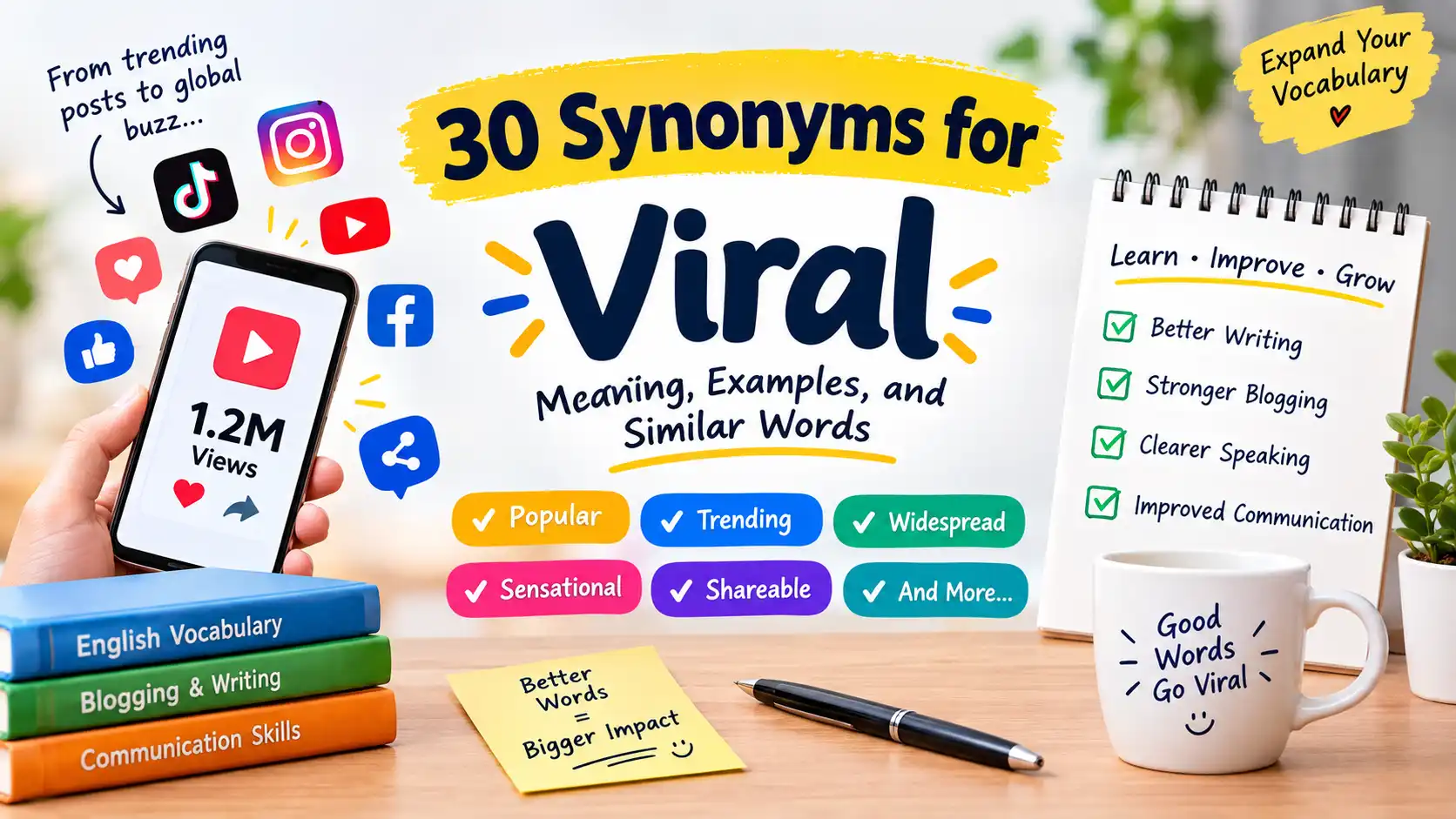 synonyms for viral