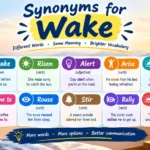 synonyms for wake