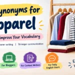 synonyms for apparel