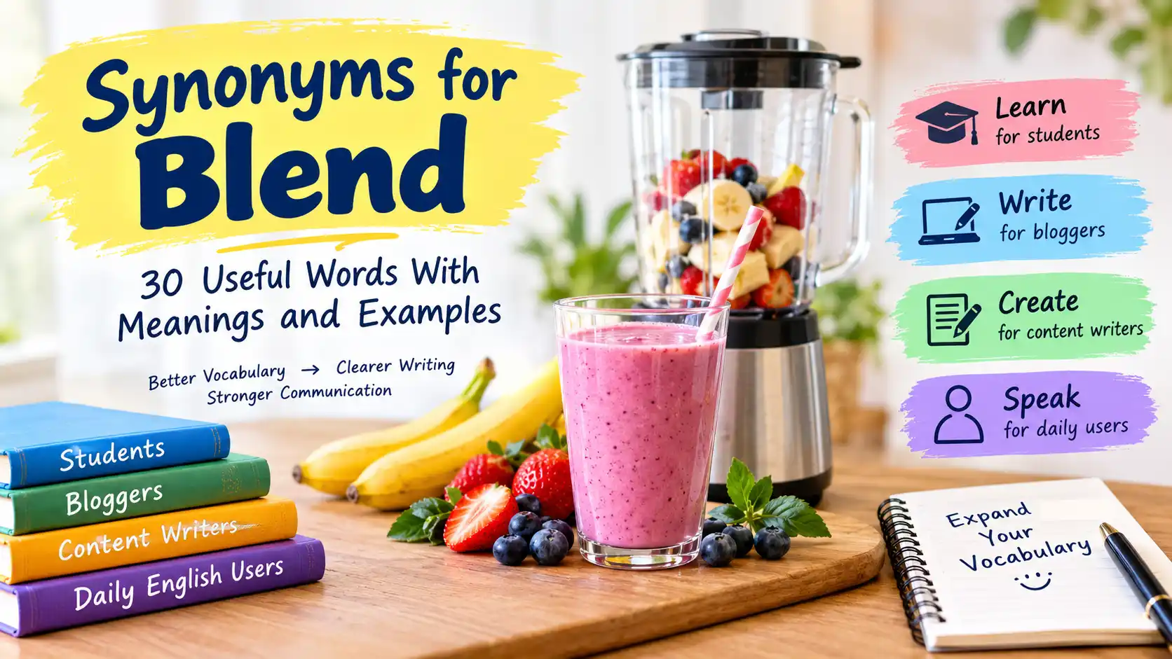 synonyms for blend