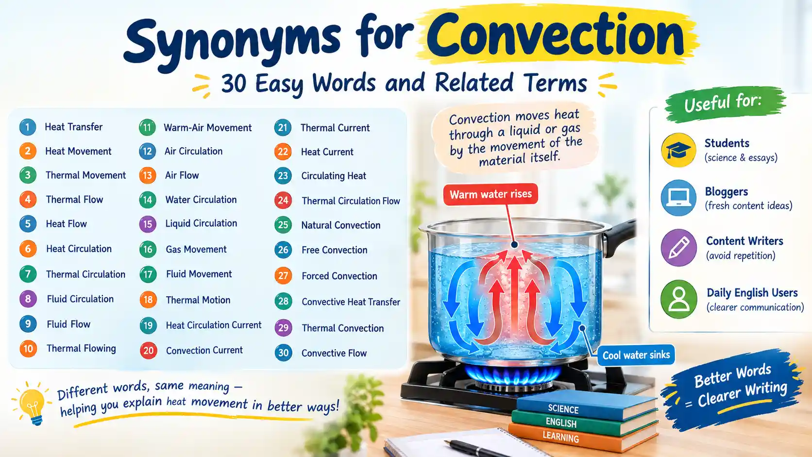 synonyms for convection