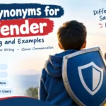synonyms for defender