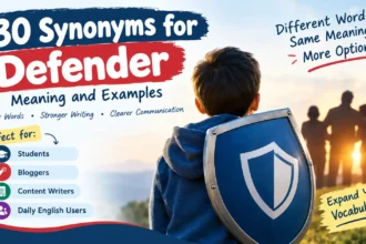 synonyms for defender