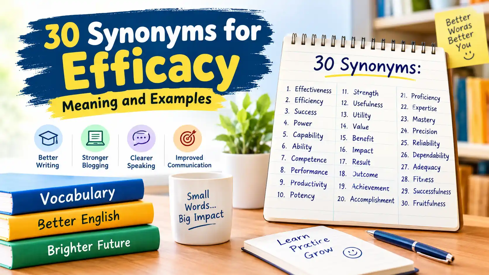 synonyms for efficacy