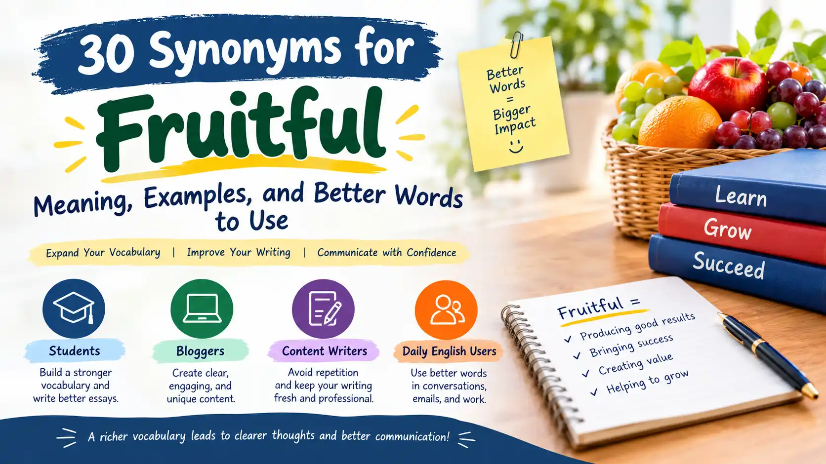 synonyms for fruitful