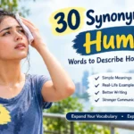 synonyms for humid