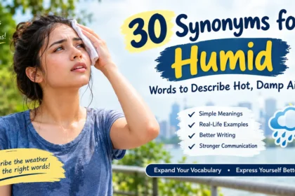 synonyms for humid