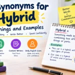 synonyms for hybrid