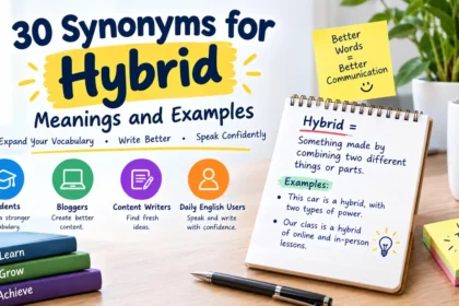 synonyms for hybrid