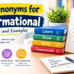 synonyms for informational