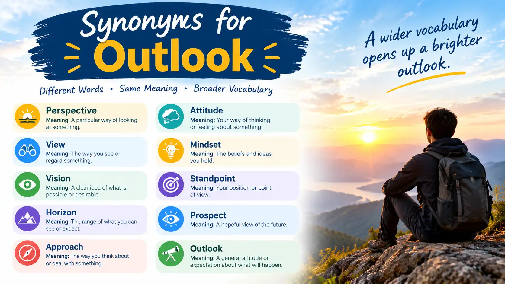 synonyms for outlook