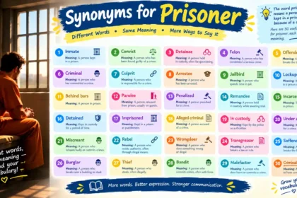 synonyms for prisoner