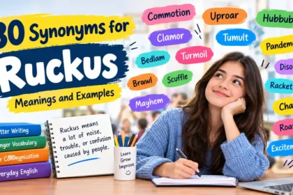 synonyms for ruckus