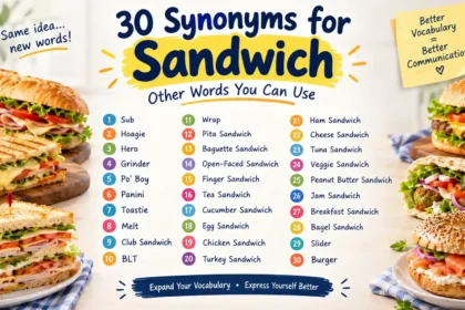 synonyms for sandwich