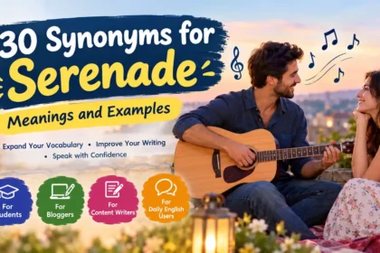 synonyms for serenade
