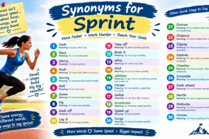 synonyms for sprint