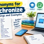 synonyms for synchronize
