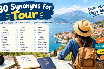 synonyms for tour